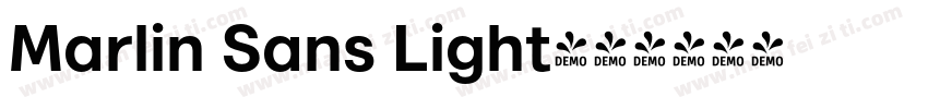Marlin Sans Light字体转换
